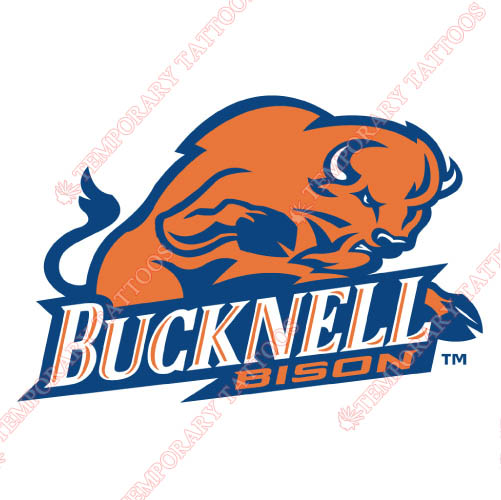 Bucknell Bison Customize Temporary Tattoos Stickers NO.4037